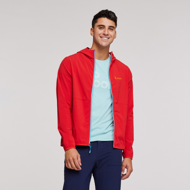 Cotopaxi M Vuelta Performance Windbreaker Jacket Red