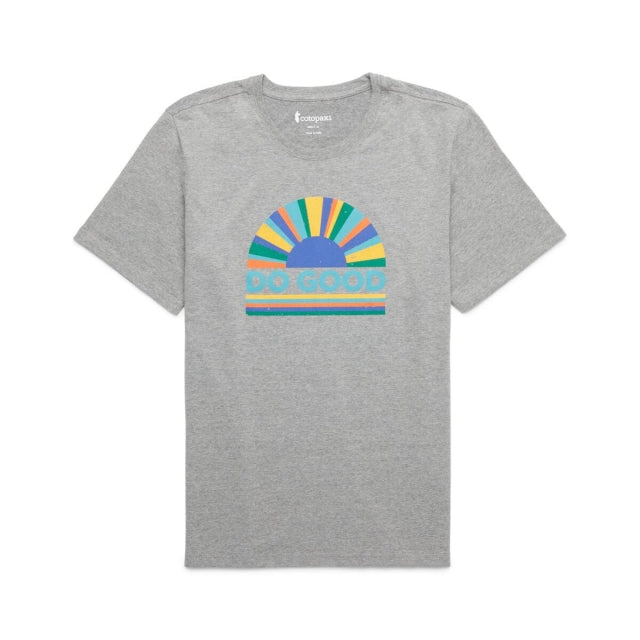 Cotopaxi M Sunrise Organic T-shirt Heather Grey