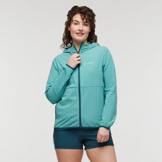 Cotopaxi W Vuelta Performance Windbreaker Jacket Coastal