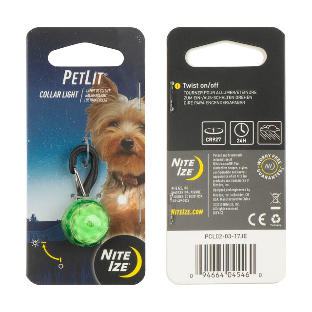 Nite Ize Petlit® Led Collar Light Lime