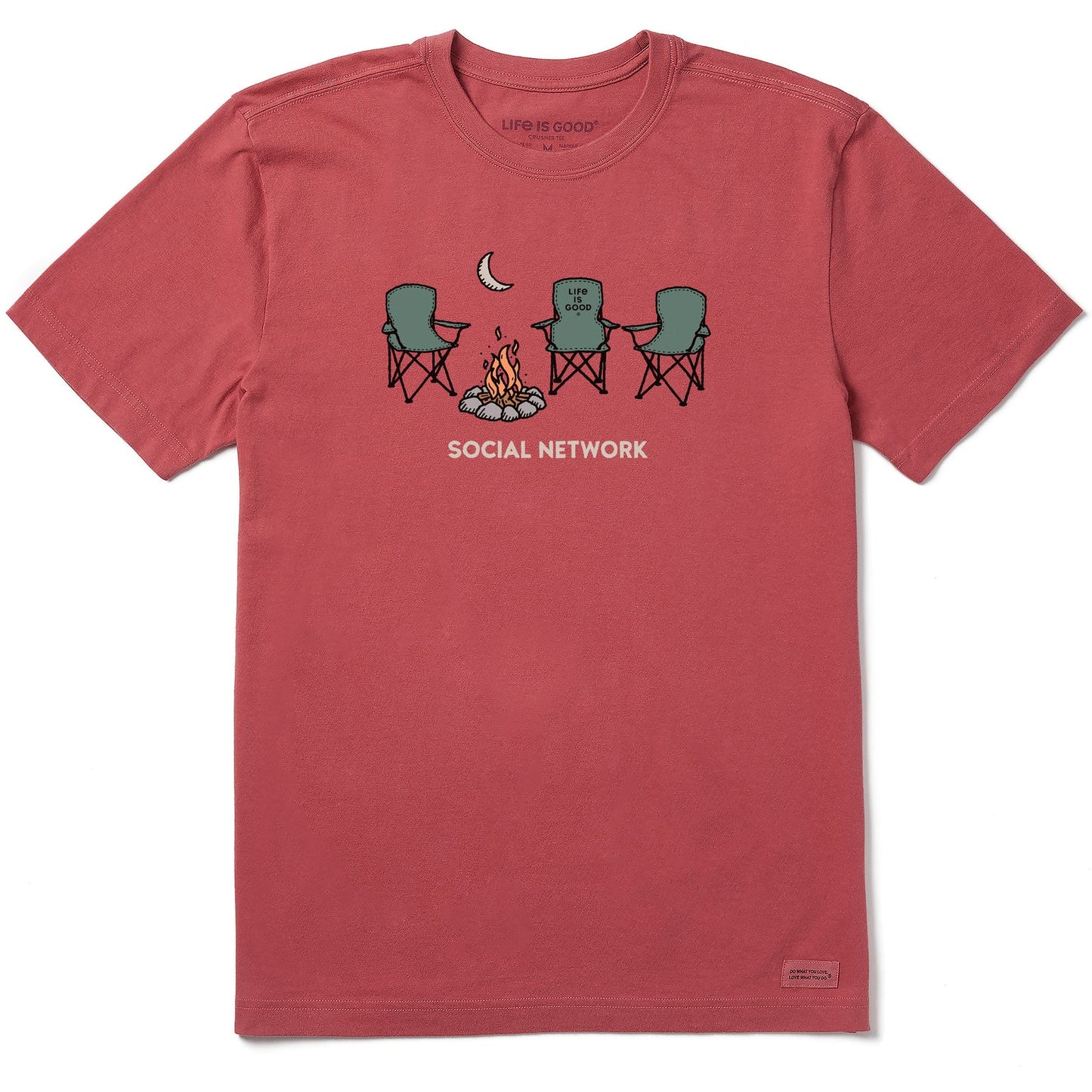 M SS CRUSHER TEE SOCIAL NETWORK CAMP