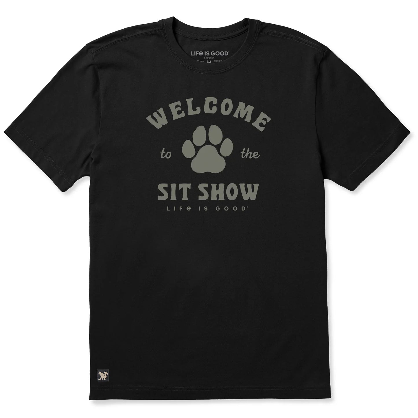 M SS CRUSHER-LITE TEE SIT SHOW PAW