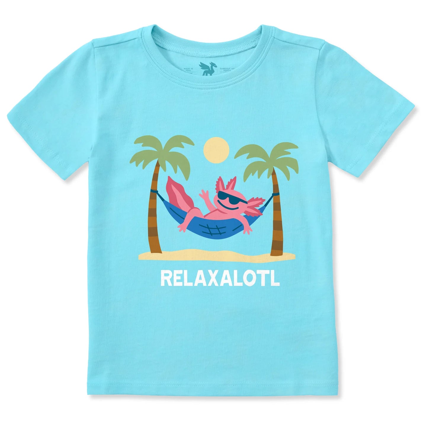 KIDS SS CRUSHER TEE RELAXALOTL AXALOTL