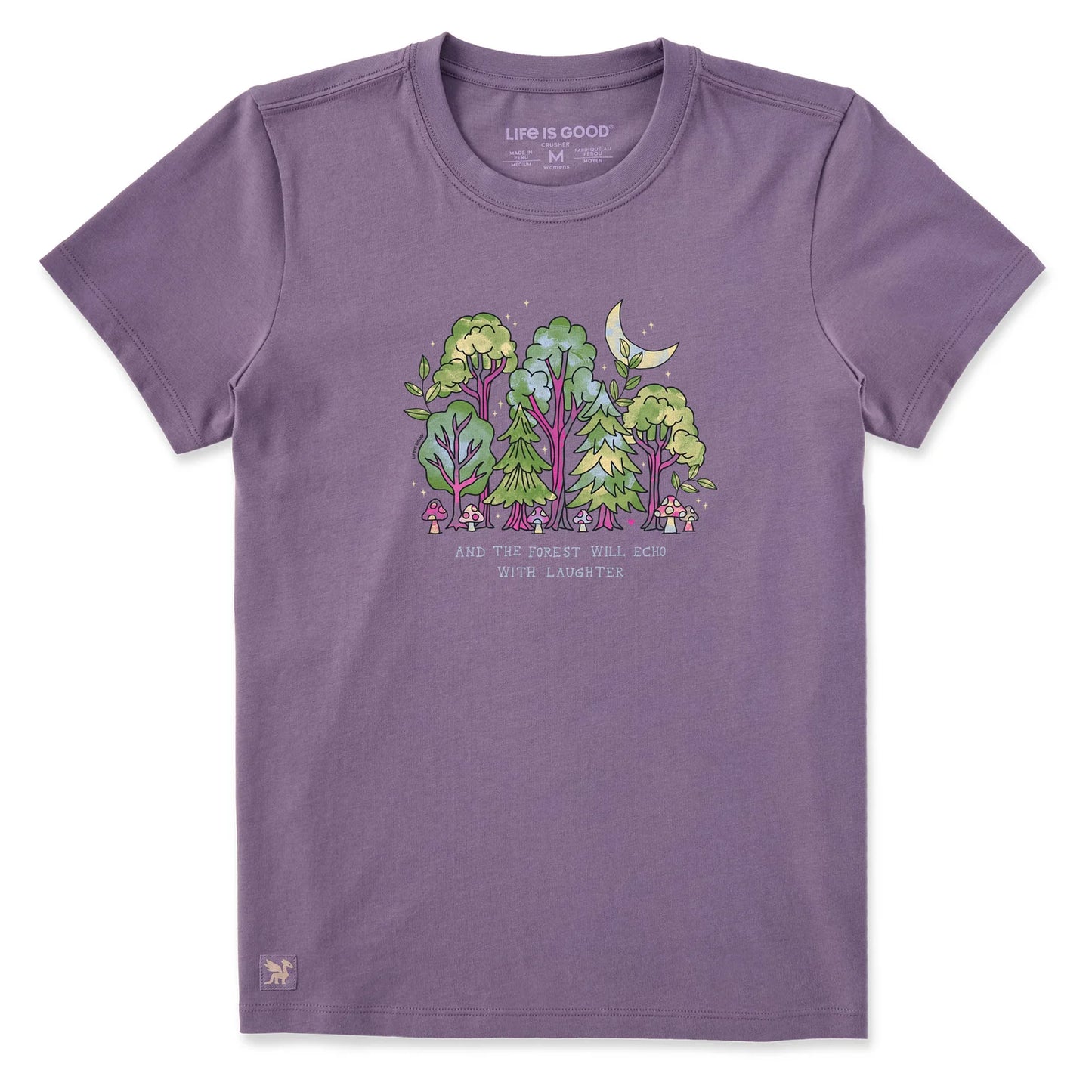 W SS CRUSHER-LITE TEE ECHOES OF LAUGHTER FOREST