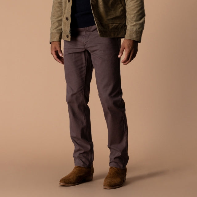 Duck Head Field Canvas Five-pocket - Buckskin Peppercorn