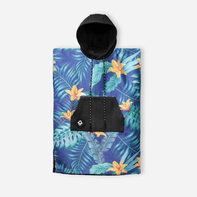 Nomadix Changing Poncho: Palms Dusk Blue