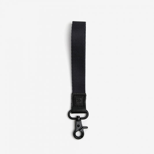 Thread Wallet Black Wrist Lanyard