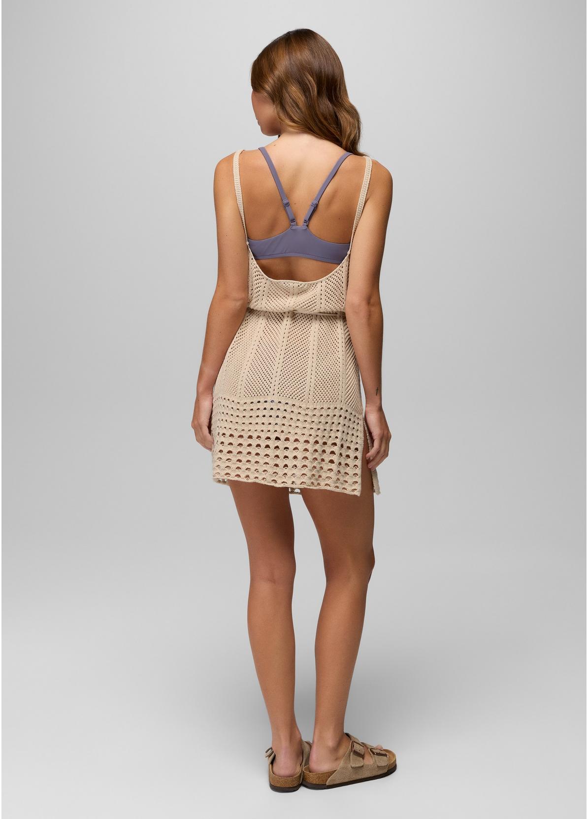 Womens Crochet Mini Dress