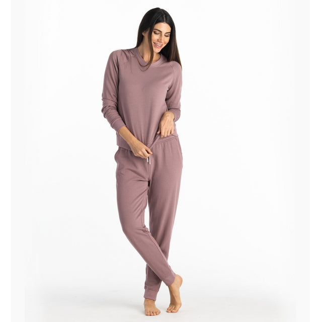Womens Bamboo Lightweight Fleece Jogger Free Fly