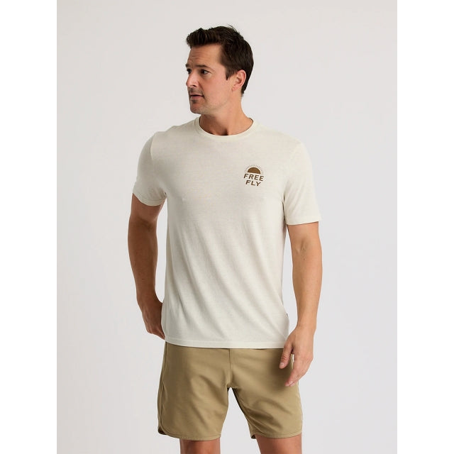 Free Fly Apparel Adventure Outfitters Tee Heather Birch