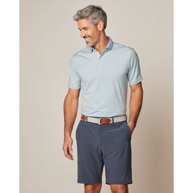 Mens Michael Striped Jersey Performance Polo JOHNNIE-O