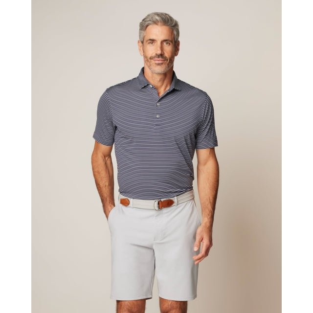 Mens Michael Striped Jersey Performance Polo JOHNNIE-O