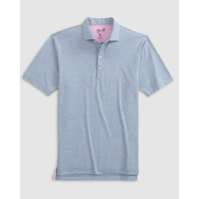 Mens Michael Striped Jersey Performance Polo JOHNNIE-O