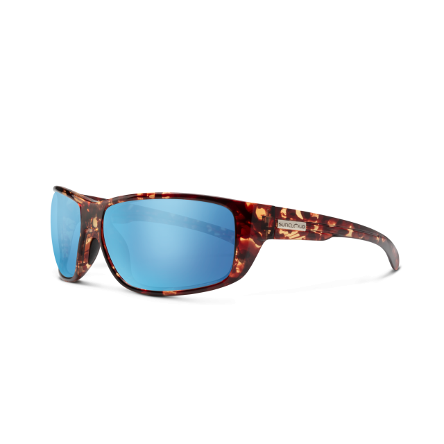 Suncloud Optics Milestone Tortoise | Polarized Aqua Mirror