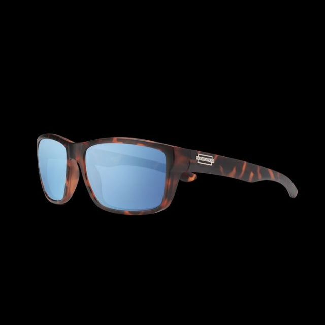 Suncloud Optics Mayor Matte Tortoise - Polarized Aqua Mirror