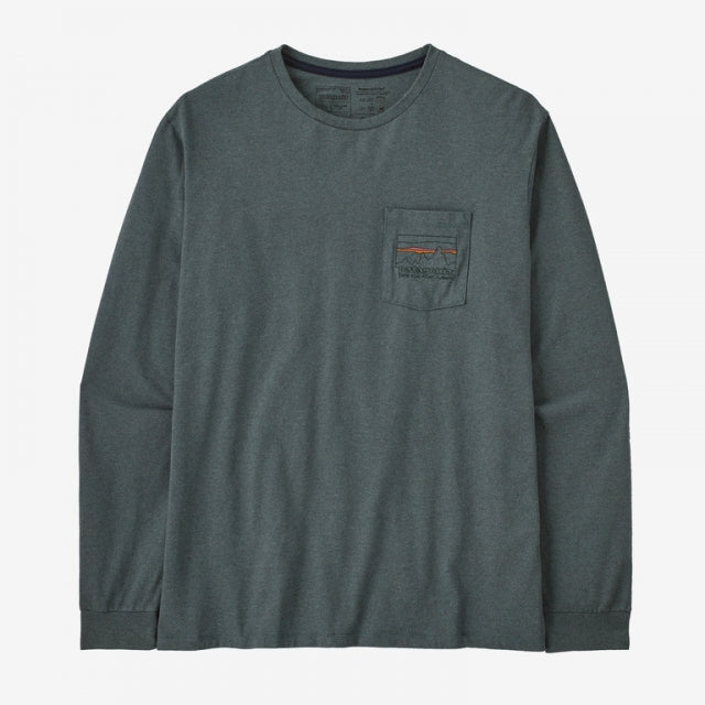 Mens L/s '73 Skyline Pocket Responsibili-tee Patagonia