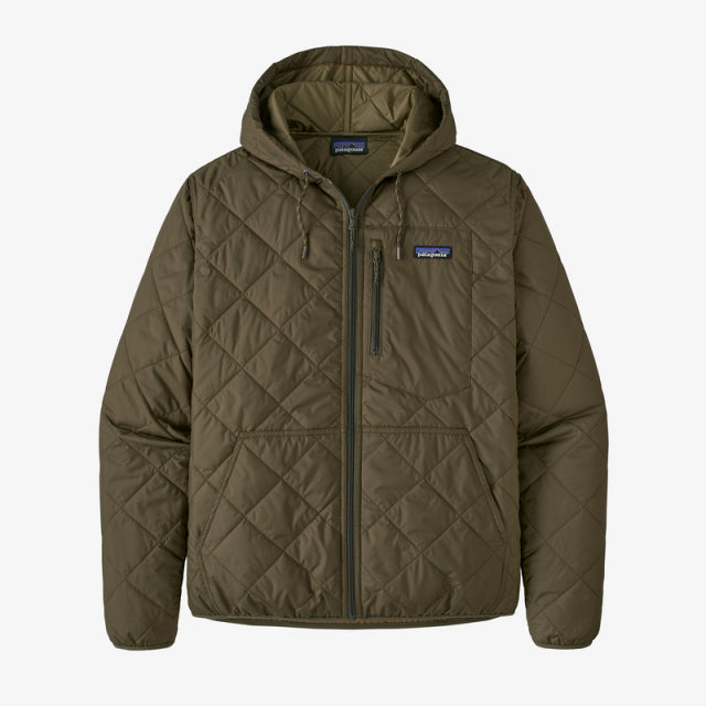 Mens Diamond Quilted Bomber Hoody Patagonia