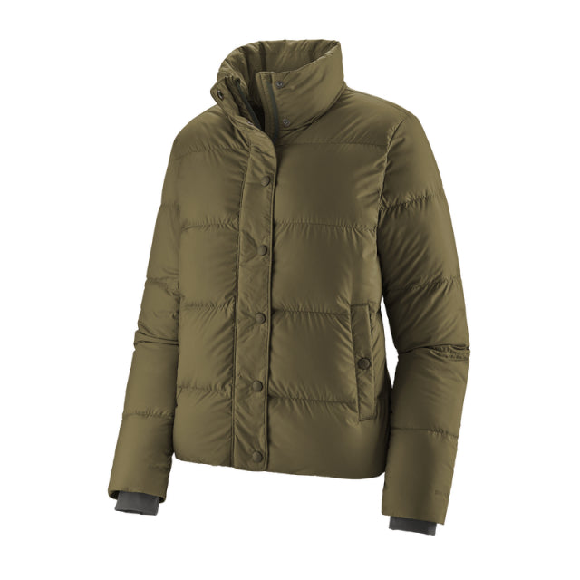 Patagonia Silent Down Jacket Basin Green