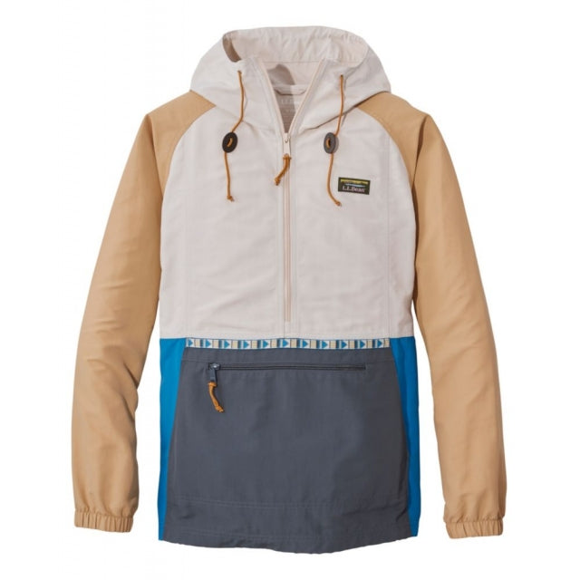 Ll Bean Brand Mountain Classic Anorak Multi Color Regular Shore/Iron