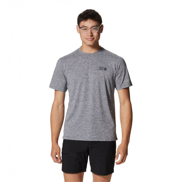 Mountain Hardwear Sunblocker Short Sleeve Foil Grey Heather