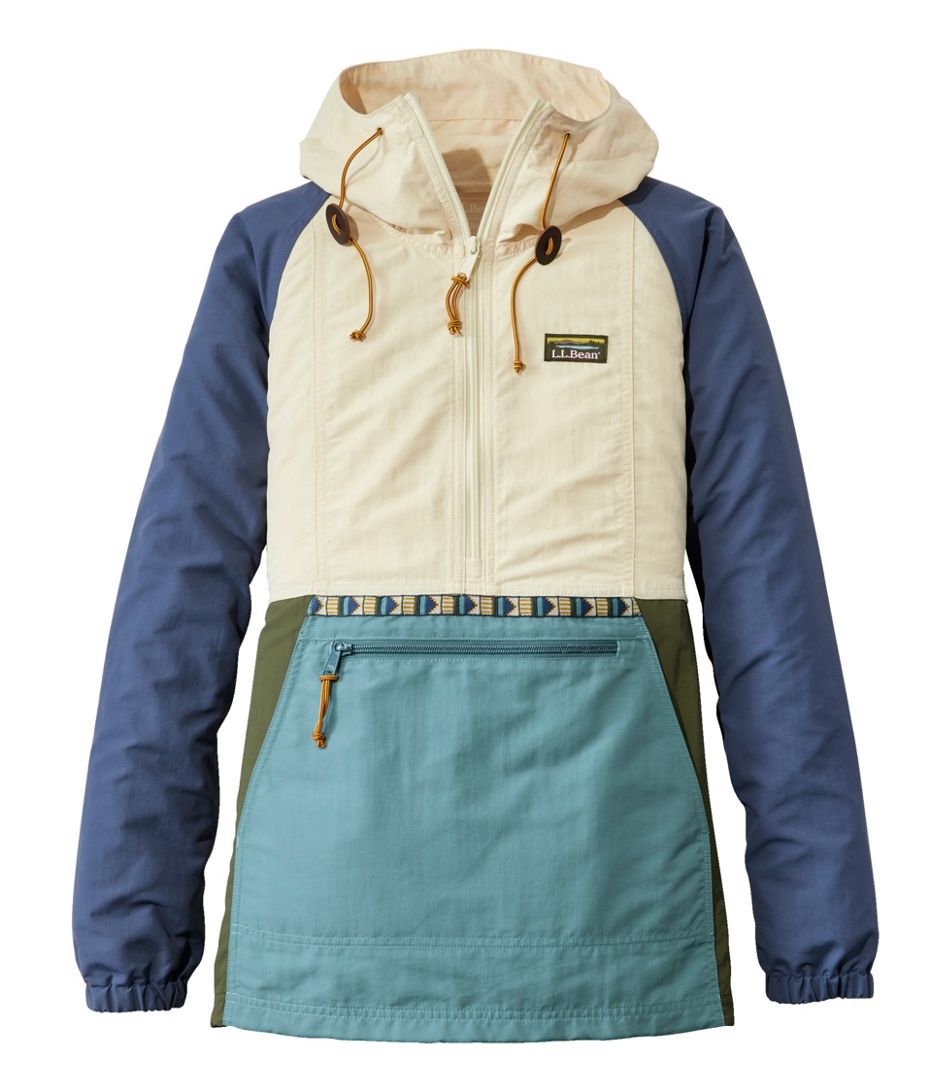 Womens Mountain Classic Anorak Multi Color Regular
