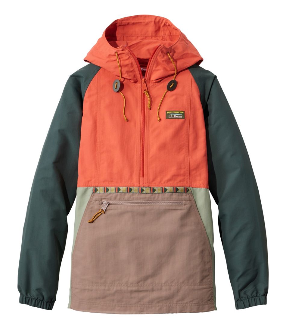 Womens Mountain Classic Anorak Multi Color Regular