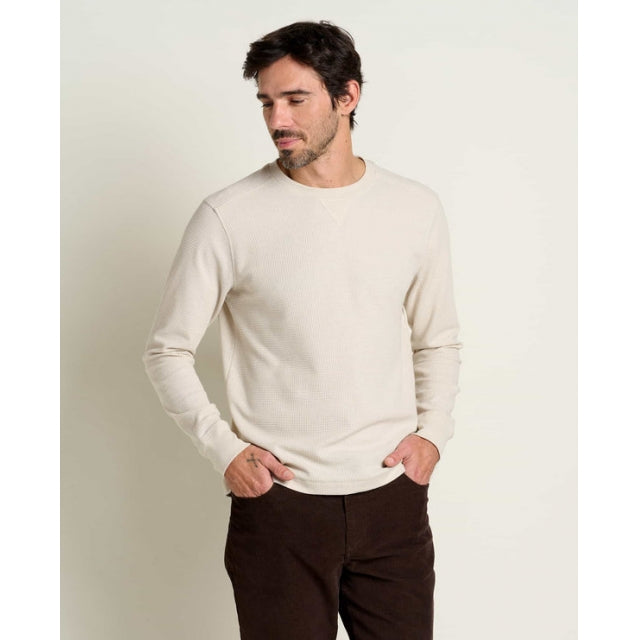 Toad & Co M Framer Ii Ls Crew Oatmeal