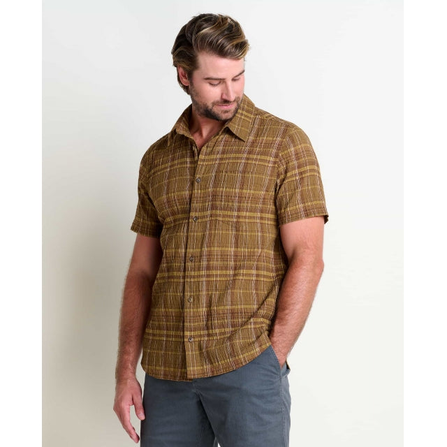 Toad & Co M's Fletcher Ss Shirt Green Moss