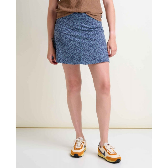 Toad&co Seleena Skort True Navy Tonal Print