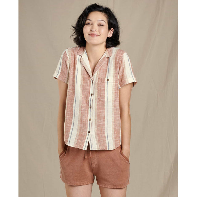 Womens Camp Cove Ss Shirt Toad & Co