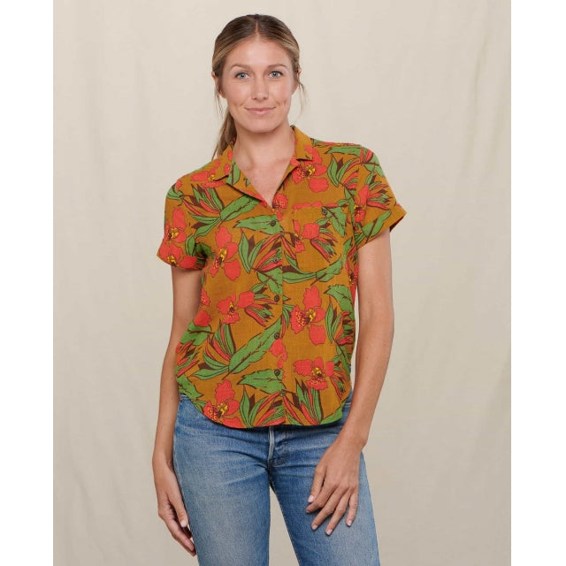 Womens Camp Cove Ss Shirt Toad & Co