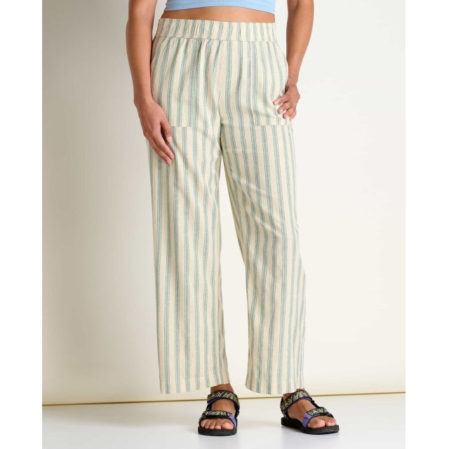 Toad & Co W's Taj Hemp Pant Barley Stripe