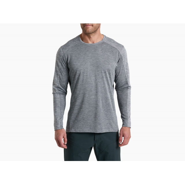 Kuhl Engineered Crew Ls Heather Grey