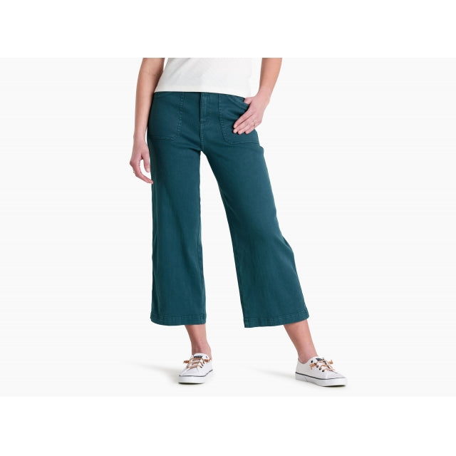 Womens Seaboard Crop Wide Leg Kuhl