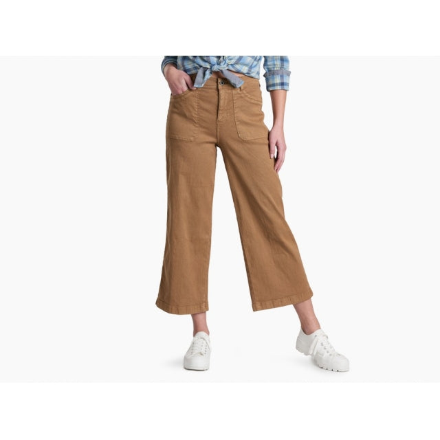 Kuhl Seaboard Crop Wide Leg Sawdust