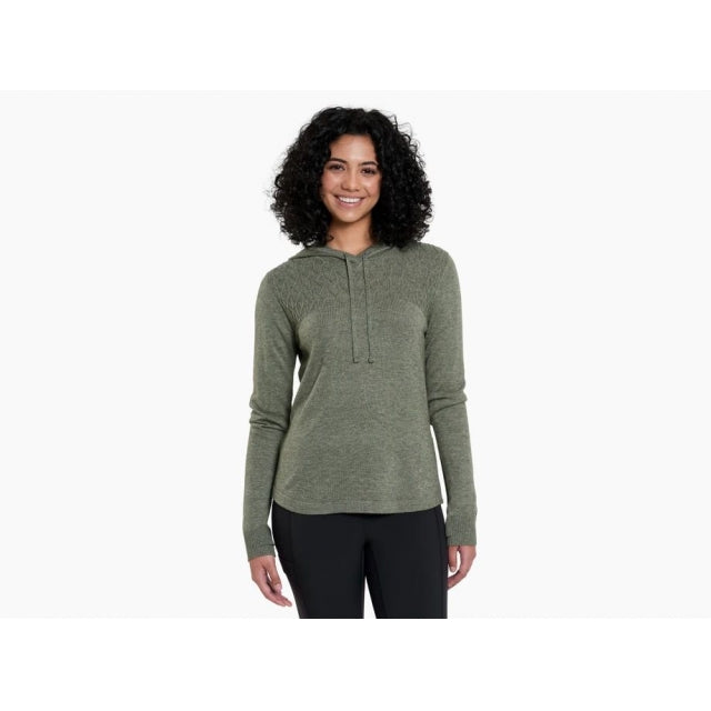 Kuhl W Kortina Hooded Sweater SOFT PINE