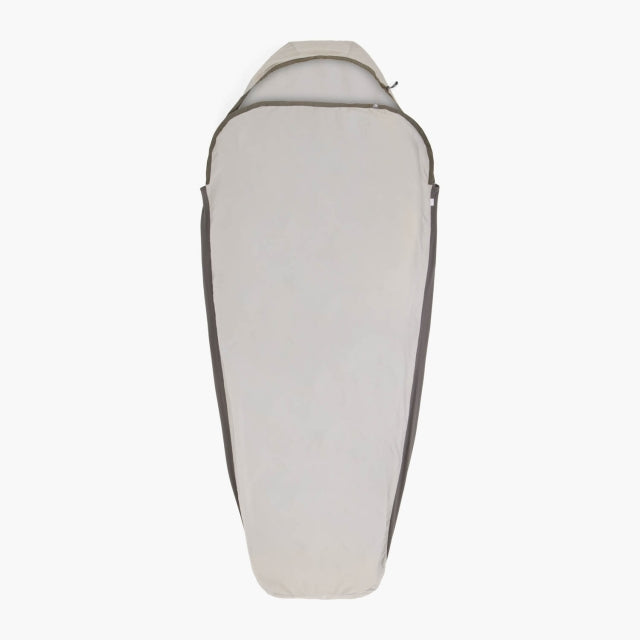 Sea To Summit Silk Blend Sleeping Bag Liner - Mummy - Compact Moonstruck Grey