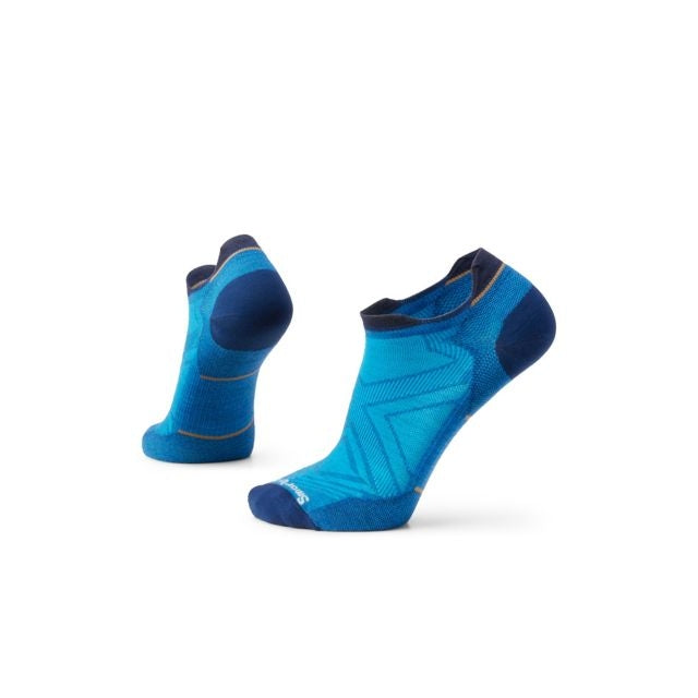 Smartwool Run Zero Cushion Low Ankle Socks LAGUNA BLUE