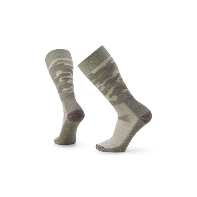 Smartwool Hunt Classic Edition Full Cushion Camo Tall Crew Socks MILITARY OLIVE