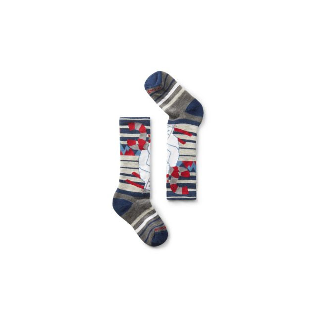 Smartwool Wintersport Full Cushion Yeti Pattern Otc Socks ALPINE BLUE