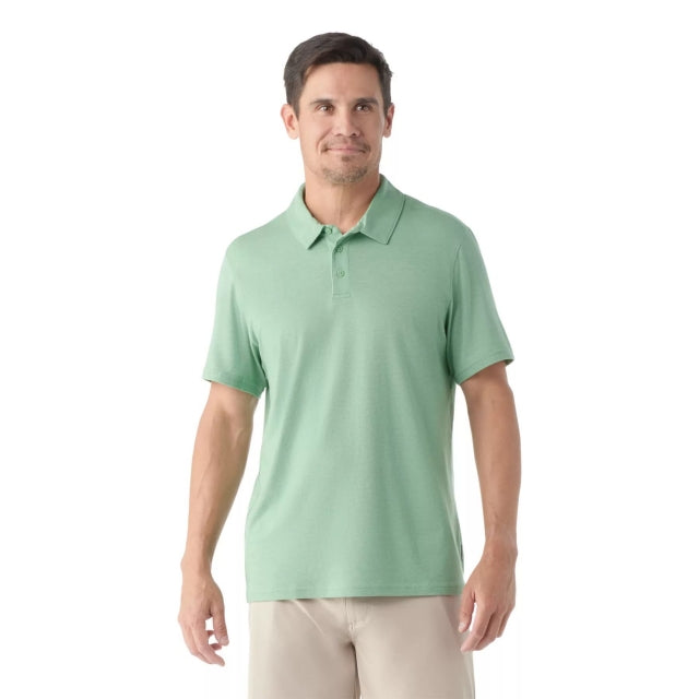 Smartwool Short Sleeve Polo HONEY DEW