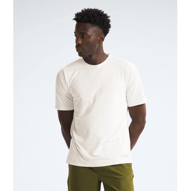 The North Face Dune Sky S/s Crew White Dune