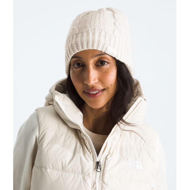 The North Face Oh Mega Lined Beanie White Dune