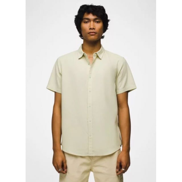Prana M Lindores Shirt PALE ALOE