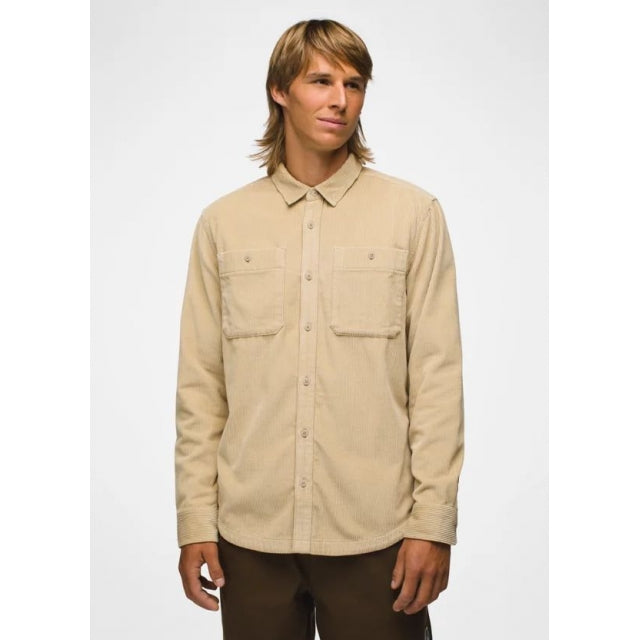 Prana M Ridgecrest Long Sleeve SANDSTONE