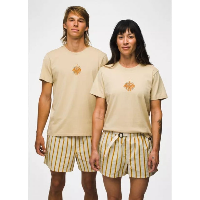 Prana M Heritage Graphic Ss Tee CLIFFSIDE