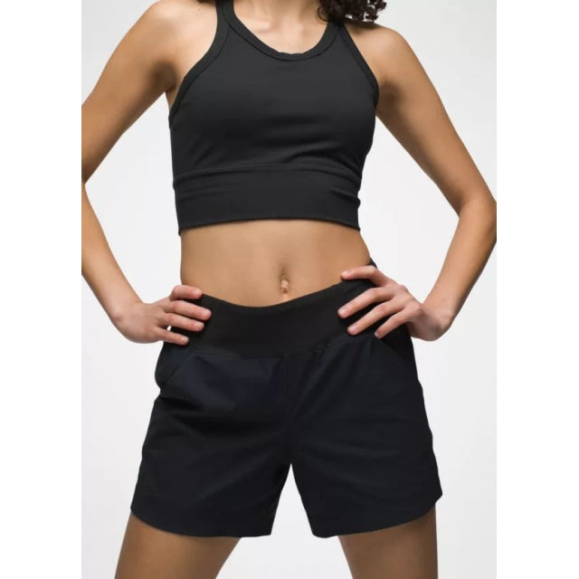 Prana W Koen 5" Short BLACK