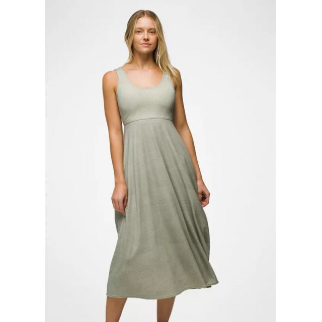 Prana W Lata Beach Dress JUNIPER GREEN LINEA