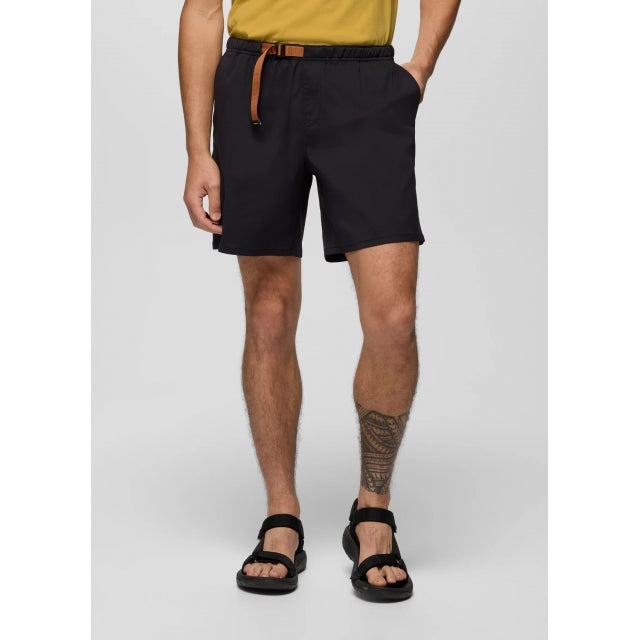 Prana Stretch Zion Pull On Short Black