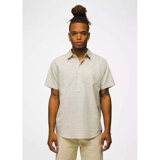 Prana M Groveland Popover CHALK